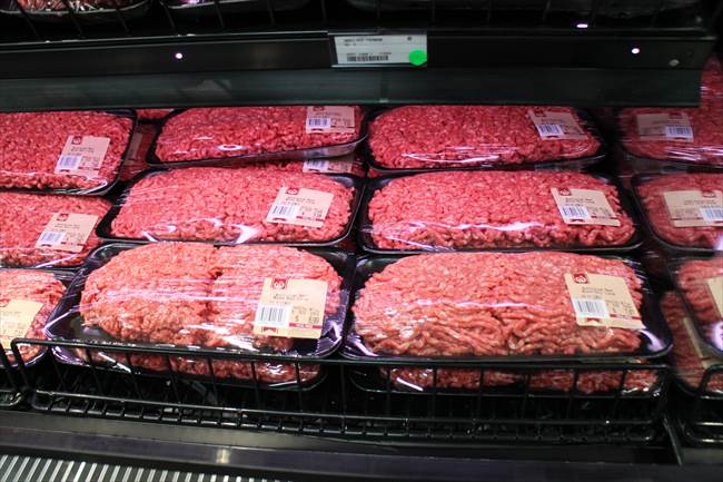 ひき肉　大きい