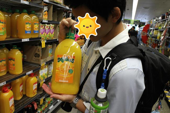 オレンジジュース　海外