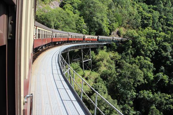 キュランダ鉄道　車窓から