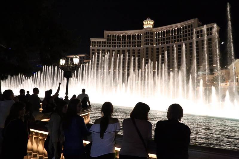 ベラージオ　噴水ショー