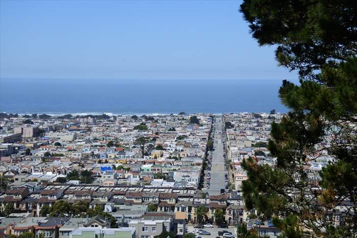 サンフランシスコの街並み