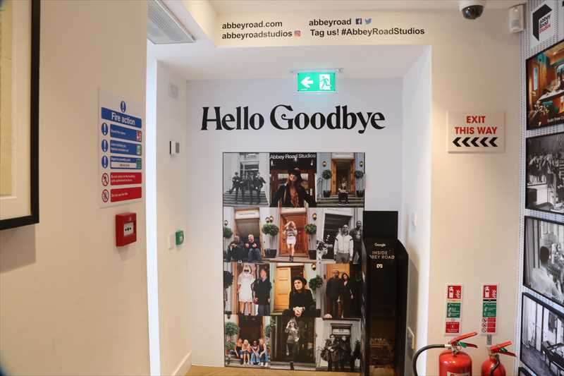 アビーロードショップ 出口