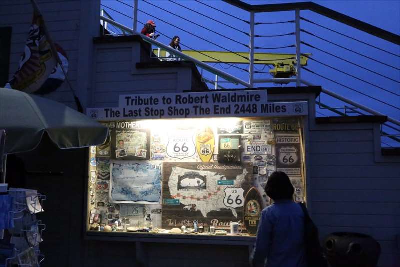 サンタモニカピア ルート66 シール