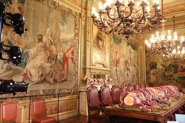 グランプラス　市庁舎　フラワータイム