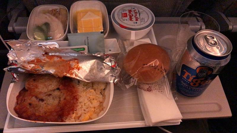 エミレーツ航空 機内食