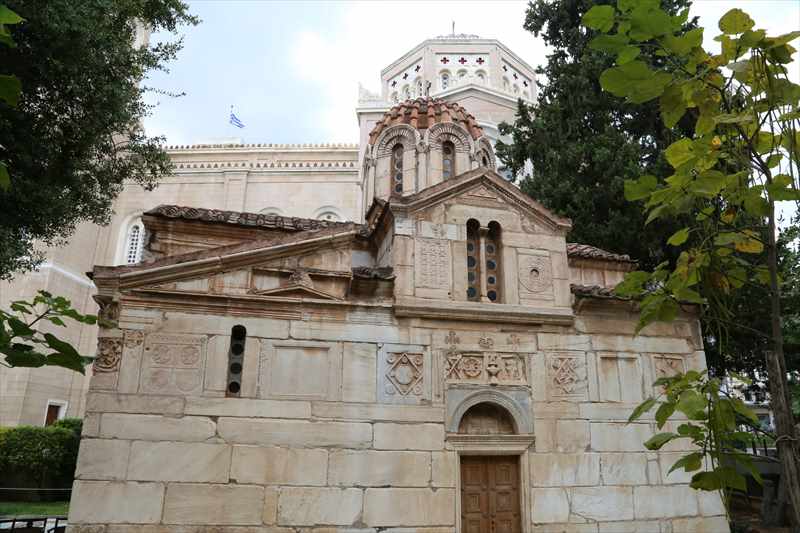 ギリシャ　アテネ　アギオス・エレフテリオス教会