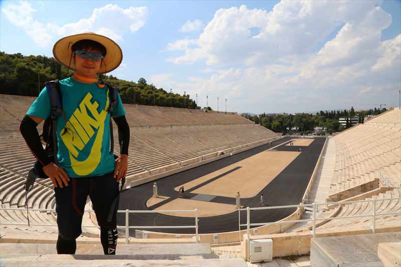 ギリシャアテネ　パナティナイコスタジアム