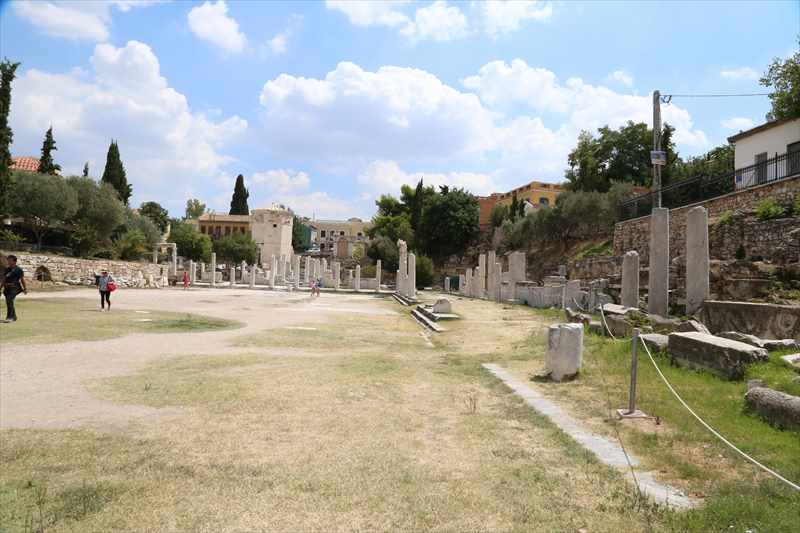 ギリシャアテネ　ローマンアゴラ