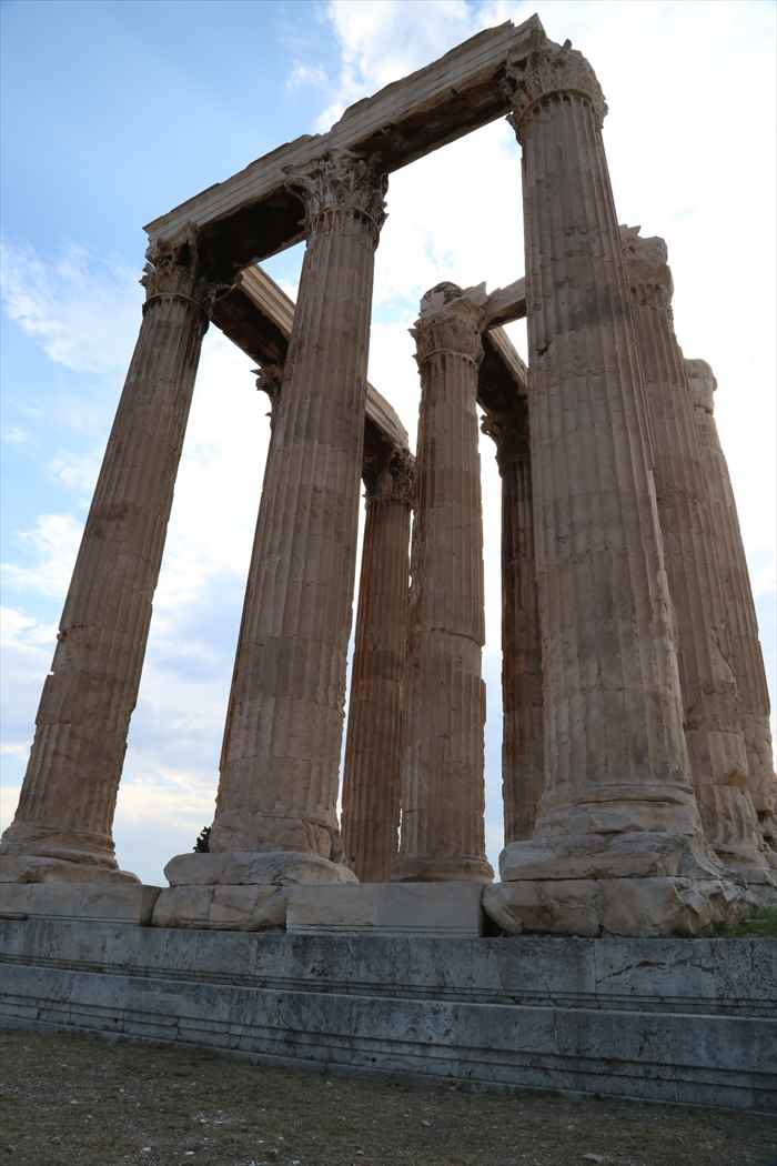ギリシャアテネ　ゼウス神殿