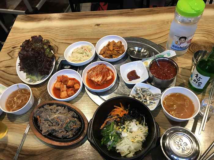 韓国　レストラン