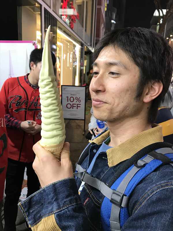 ミョンドン　アイスクリーム