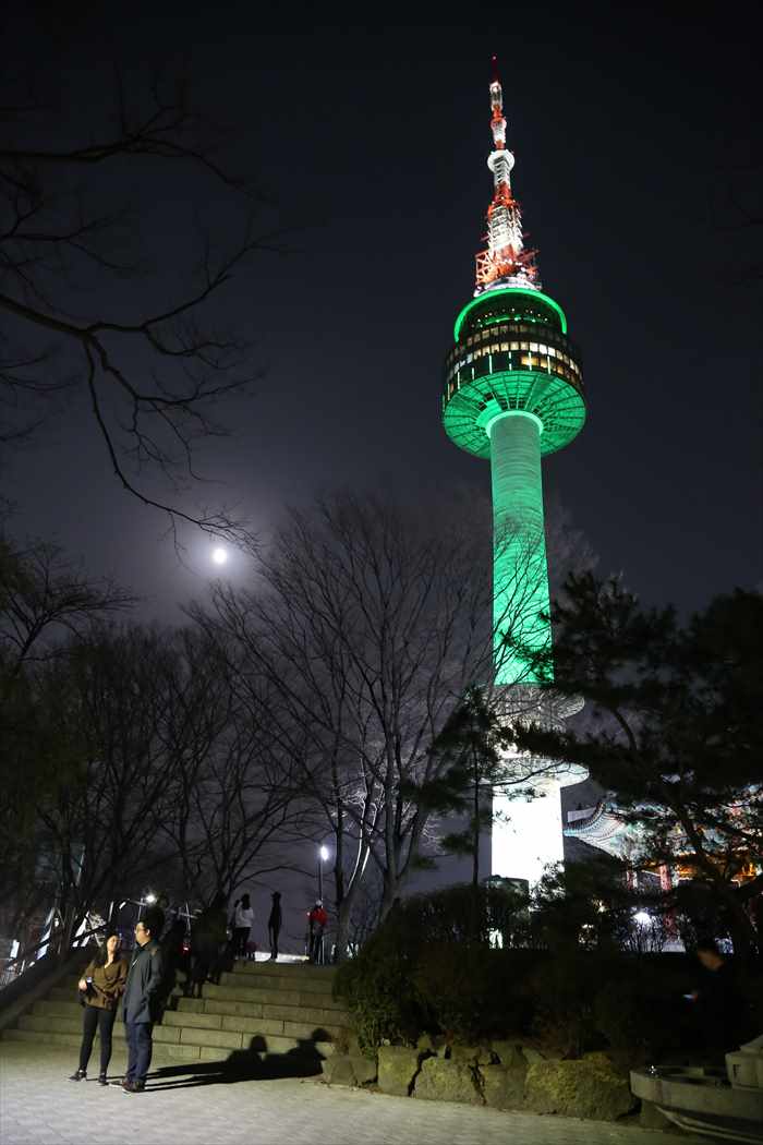Nソウルタワー　夜