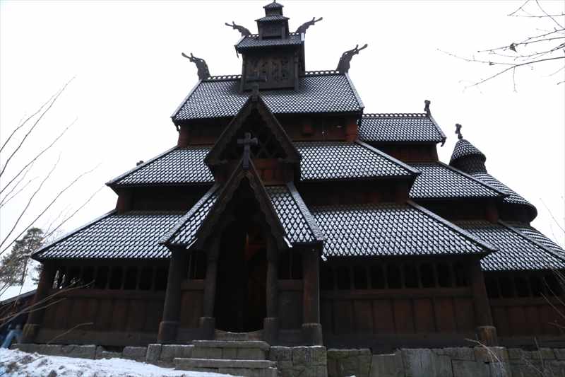 ノルウェー民俗博物館 スターブ教会