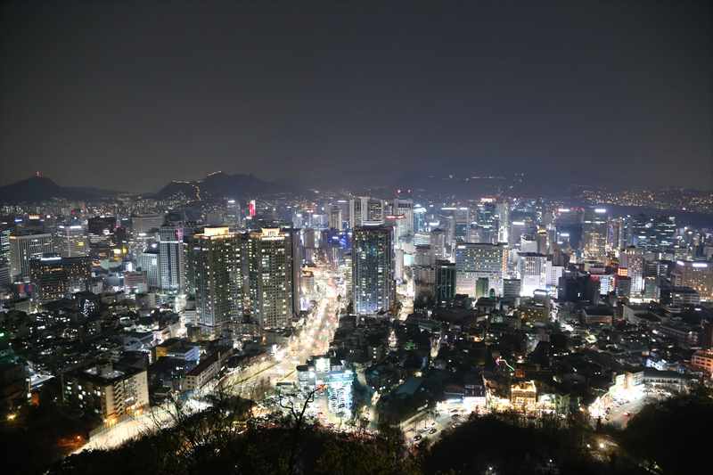 Nソウルタワー　夜景