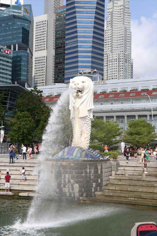 マーライオン　シンガポール　