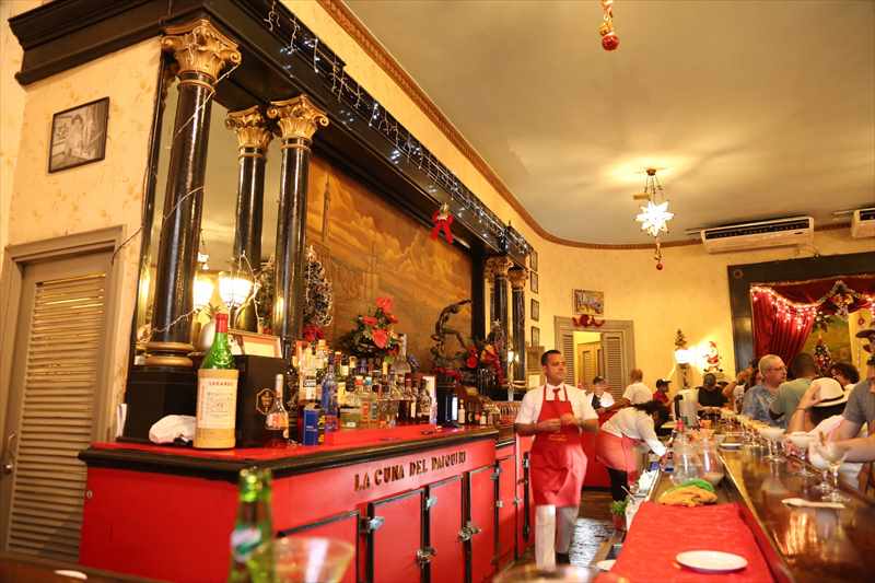 キューバ ハバナ フロリディータ カウンター