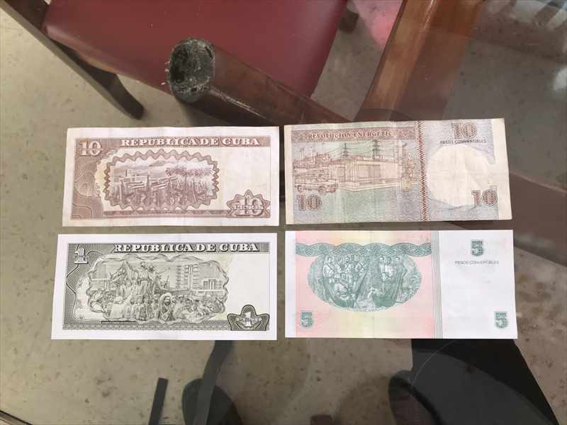 キューバ　ハバナ　CUC　CUP