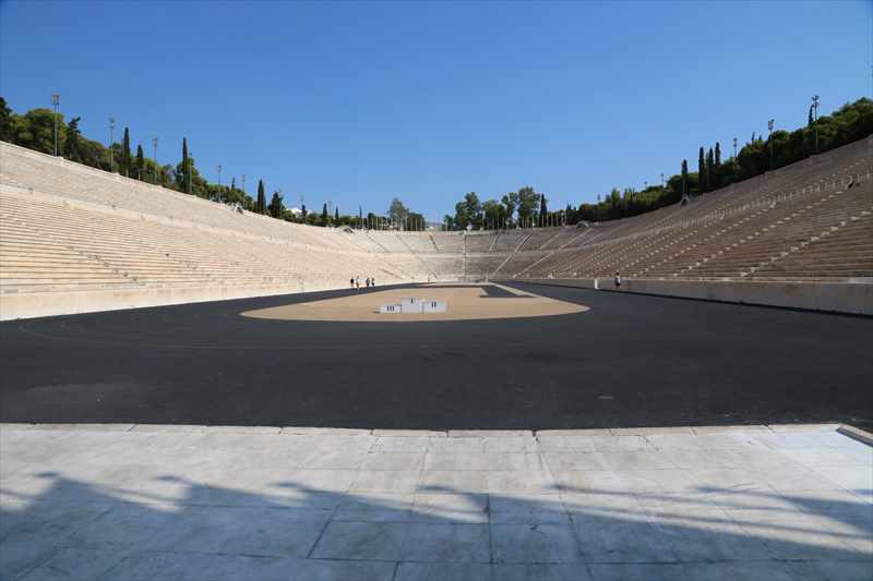 ギリシャ　アテネ　パナティナイコスタジアム