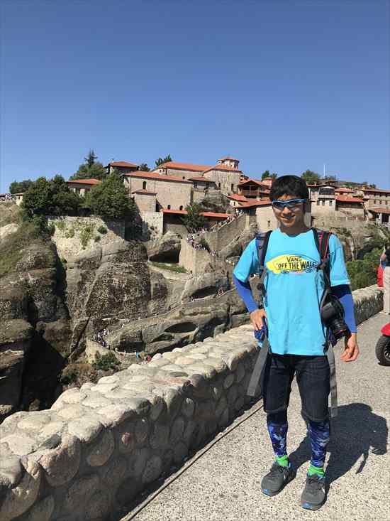 ギリシャ　メテオラ　メガロメテオロン修道院