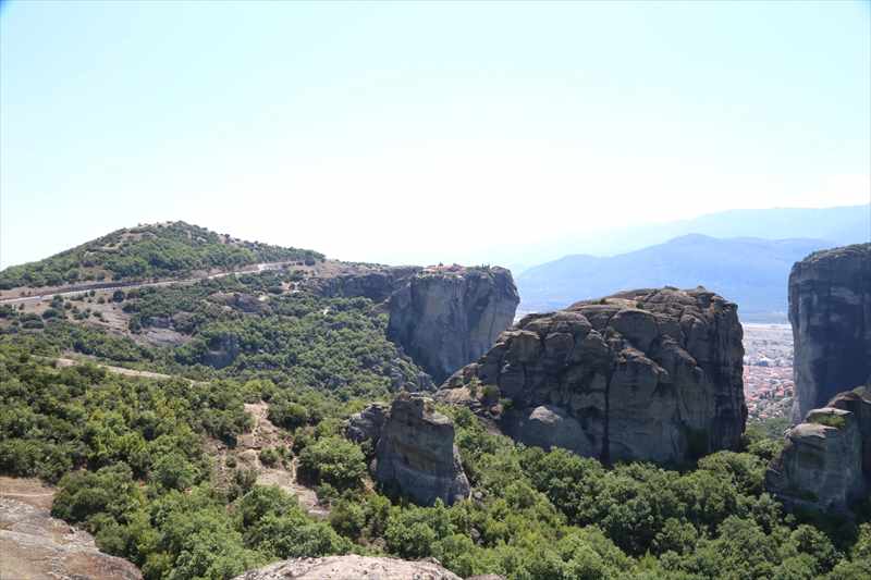 ギリシャ　メテオラ　道