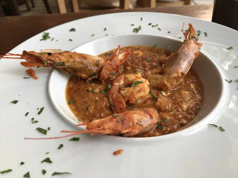 ギリシャ　魚介のサガナキ