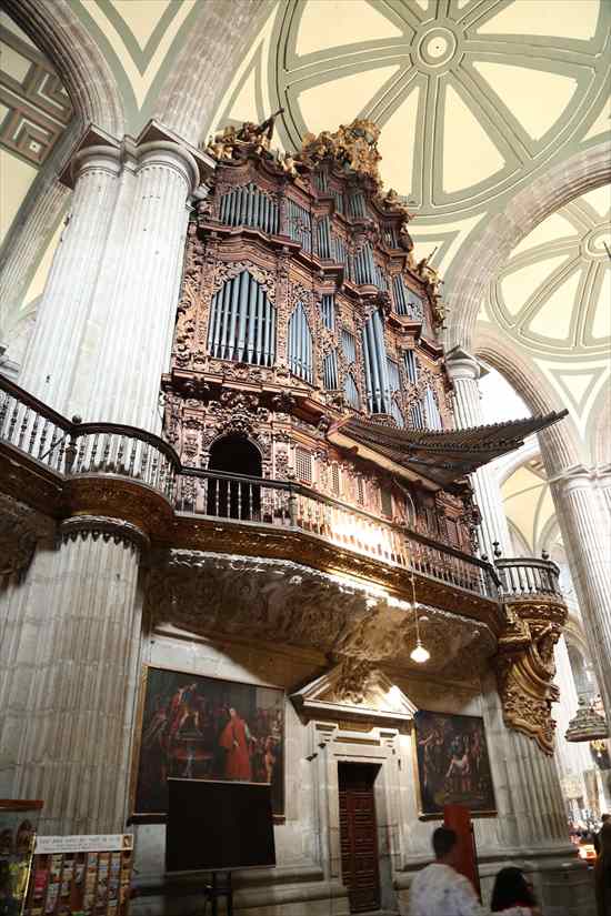 メキシコシティ メトロポリタン大聖堂 パイプオルガン