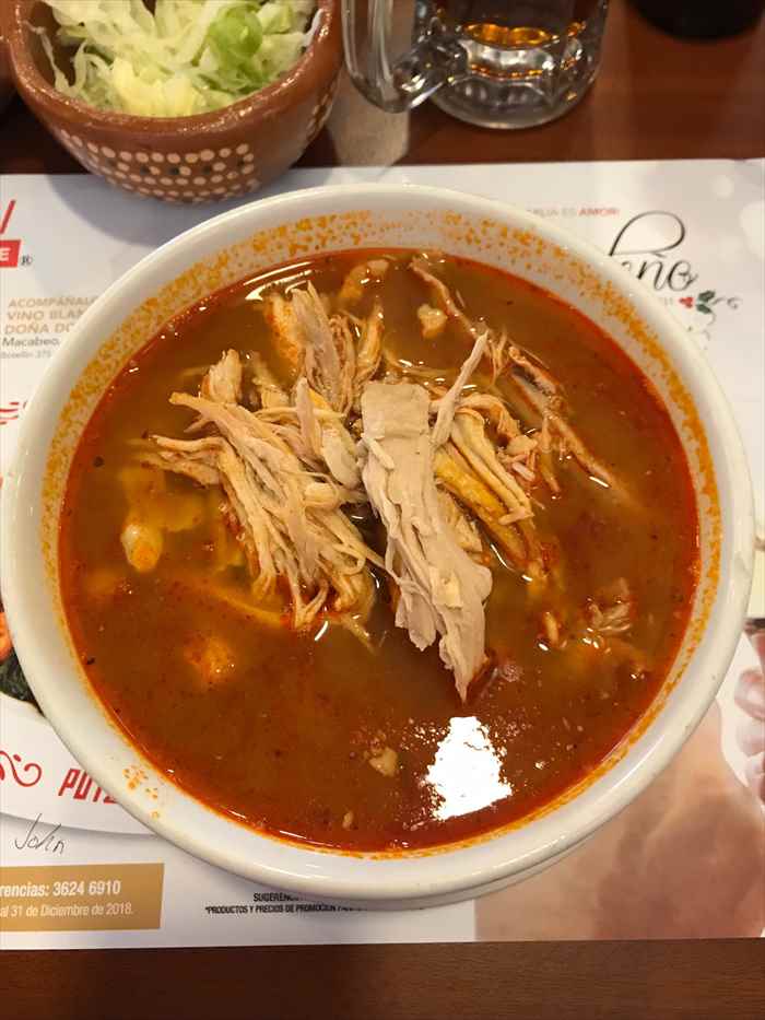 メキシコシティ　ポソルカリ　ポソレ