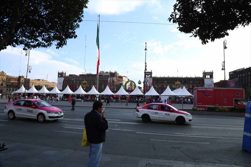 メキシコシティ リブレ タクシー