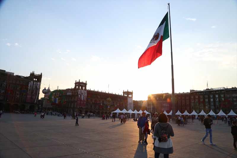 メキシコシティ ソカロ広場