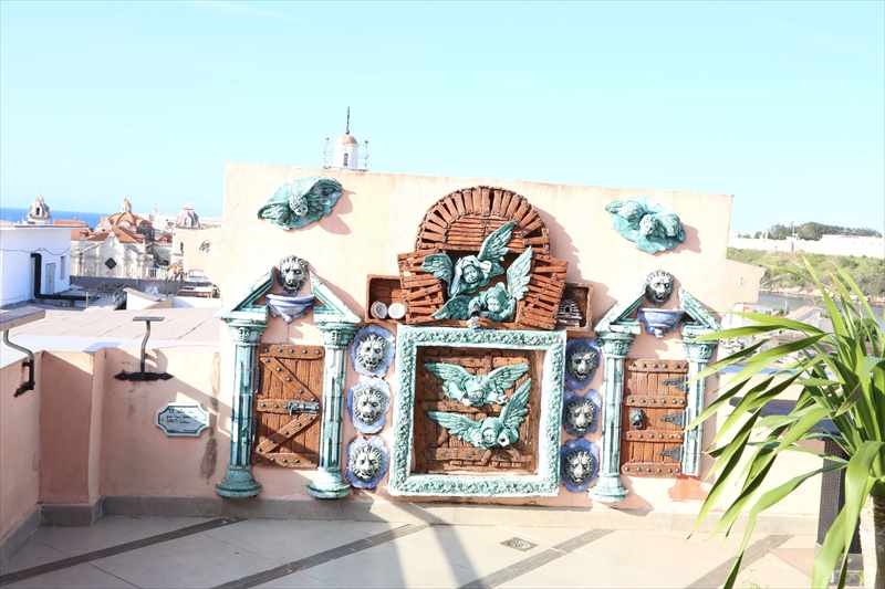 キューバ　ホテル　アンボス・ムンドス　レストラン　オブsジェ