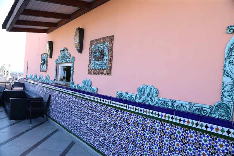 キューバ　ホテル　アンボス・ムンドス　レストラン