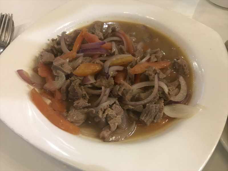 エチオピア インジェラ ワット 牛すじ