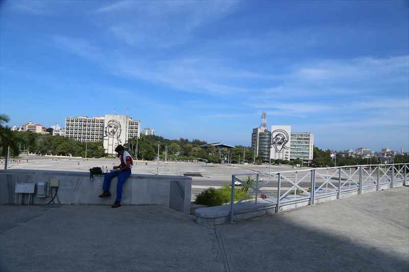 キューバ　革命広場