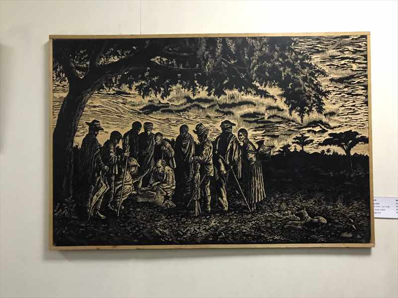 エチオピア 国立博物館 絵