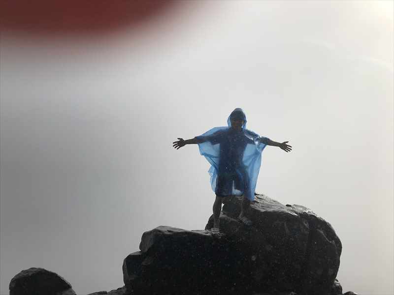 ビクトリアの滝　レインボー　フォールズ