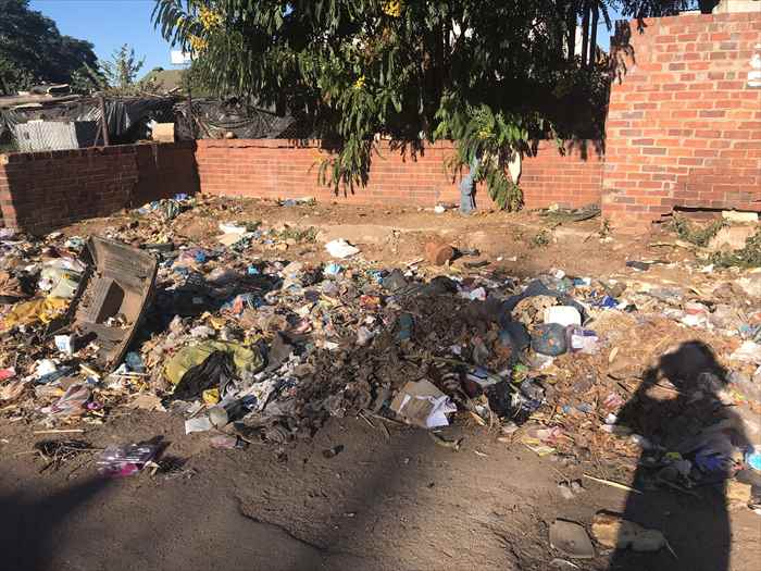 ジンバブエ ブラワヨ ゴミ 貧困