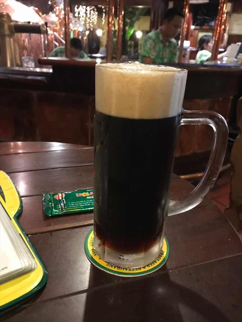 ホーチミン ホアヴィエン 黒ビール