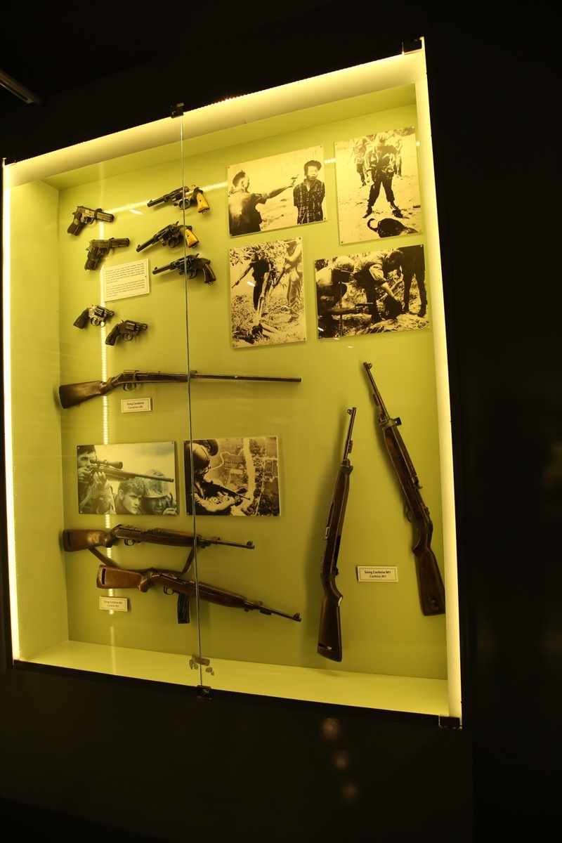 戦争証跡博物館 銃