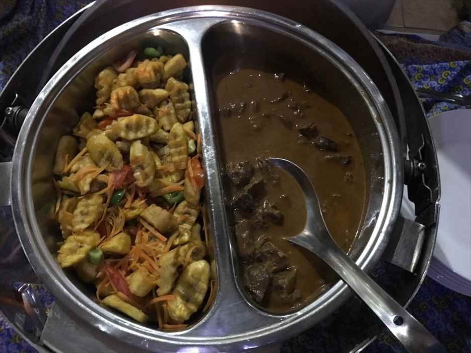 キガリ　カリシンビホテル　朝食