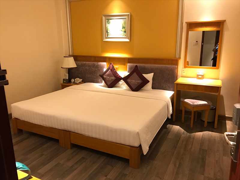 シルバーランドシルホテルスパ　ベッド