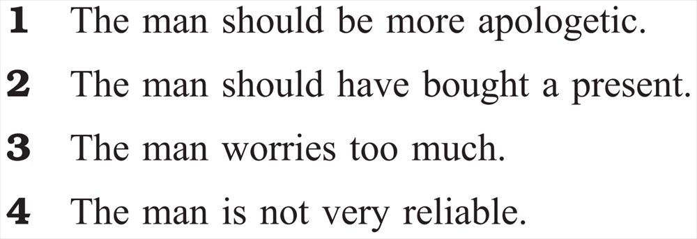 英検準1級　リスニング　大問１